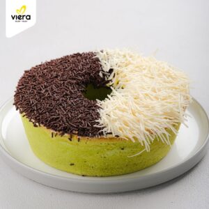 Bolu Pandan Jadoel Topping