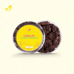 Coklat Almond Cookies