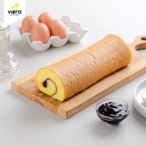 Bolu Gulung Blueberry