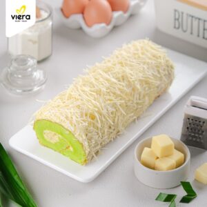 Bolu Gulung Pandan Keju